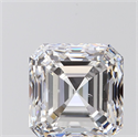 Natural Diamond 1.50 Carats, Asscher with  Cut, E Color, VS2 Clarity and Certified by GIA