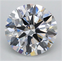 Del inventario de diamantes de laboratorio, 2.03 quilates, Redondo , Color E, claridad VS1 y certificado IGI