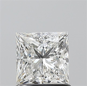 Picture of Natural Diamond 1.01 Carats, Princess with  Cut, G Color, VS2 Clarity and Certified by GIA