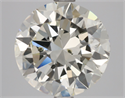 Natural Diamond 3.01 Carats, Round with Very Good Cut, L Color, SI1 Clarity and Certified by GIA