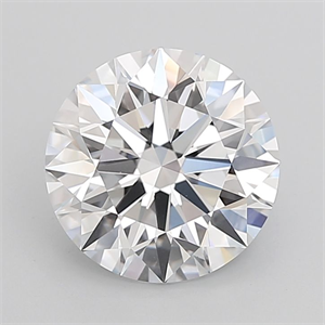 Picture of Lab Grown Diamond 5.37 Carats, Round with Ideal Cut, E Color, IF Clarity and Certified by IGI