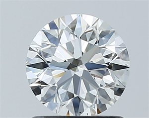 Foto Diamante Natural 1.00 quilates, Redondo , Color H, claridad SI1 y certificado GIA de