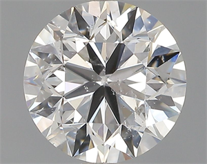 Picture of Natural Diamond 0.70 Carats, Round with Very Good Cut, E Color, SI2 Clarity and Certified by GIA