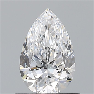 Foto Diamante Natural 0.70 quilates, De pera , Color D, claridad VS1 y certificado GIA de
