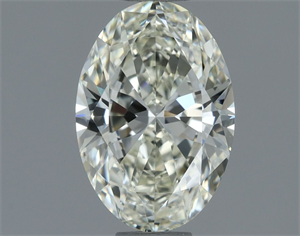 Picture of Natural Diamond 0.80 Carats, Oval with  Cut, K Color, VVS1 Clarity and Certified by IGI