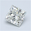 Diamante Natural 1.15 quilates, Princesa , Color I, claridad VS1 y certificado GIA