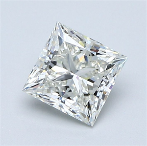 Foto Diamante Natural 1.15 quilates, Princesa , Color I, claridad VS1 y certificado GIA de
