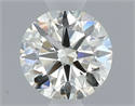 Diamante Natural 0.55 quilates, Redondo , Color K, claridad VVS2 y certificado GIA
