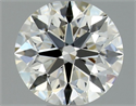 Diamante Natural 0.43 quilates, Redondo , Color H, claridad VVS2 y certificado GIA