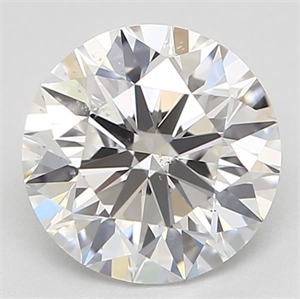 Picture of Natural Diamond 0.84 Carats, Round with Excellent Cut, F Color, SI1 Clarity and Certified by GIA