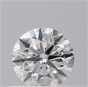 Natural Diamond 0.40 Carats, Round with Very Good Cut, G Color, SI1 Clarity and Certified by GIA