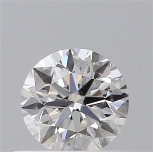 Picture of Natural Diamond 0.40 Carats, Round with Very Good Cut, G Color, SI1 Clarity and Certified by GIA