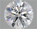 Del inventario de diamantes de laboratorio, 2.02 quilates, Redondo , Color D, claridad VS2 y certificado IGI