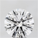 Lab Grown Diamond 7.06 Carats, Round with Ideal Cut, E Color, SI1 Clarity and Certified by IGI