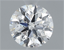 Natural Diamond 0.45 Carats, Round with Excellent Cut, E Color, SI1 Clarity and Certified by GIA