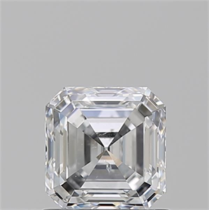 Foto Diamante Natural 1.01 quilates, Asscher , Color E, claridad SI2 y certificado GIA de