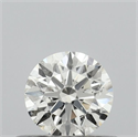 Diamante Natural 0.40 quilates, Redondo , Color I, claridad SI2 y certificado IGI