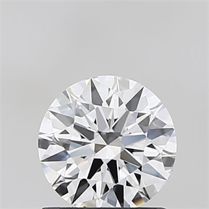 Picture of Lab Grown Diamond 1.08 Carats, Round with Ideal Cut, D Color, VVS1 Clarity and Certified by IGI