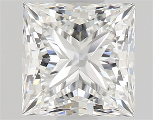 Picture of Natural Diamond 0.50 Carats, Princess with  Cut, G Color, VVS1 Clarity and Certified by GIA