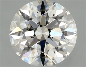 Picture of Natural Diamond 0.50 Carats, Round with Excellent Cut, H Color, VVS1 Clarity and Certified by GIA