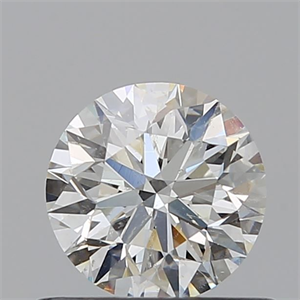 Picture of Natural Diamond 0.60 Carats, Round with Excellent Cut, I Color, SI2 Clarity and Certified by GIA