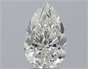 Natural Diamond 3.00 Carats, Pear with  Cut, H Color, SI2 Clarity and Certified by GIA