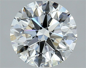 Picture of Natural Diamond 2.03 Carats, Round with Excellent Cut, I Color, VVS2 Clarity and Certified by GIA