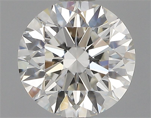 Picture of Natural Diamond 0.70 Carats, Round with Excellent Cut, I Color, VVS2 Clarity and Certified by GIA