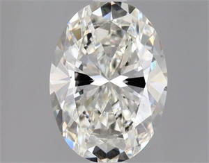 Picture of Natural Diamond 0.70 Carats, Oval with  Cut, H Color, VS1 Clarity and Certified by GIA