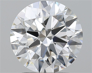 Picture of Natural Diamond 2.38 Carats, Round with Excellent Cut, F Color, VVS1 Clarity and Certified by GIA