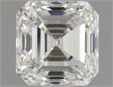 Diamante Natural 1.00 quilates, Asscher , Color J, claridad VVS1 y certificado GIA