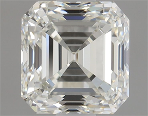 Foto Diamante Natural 1.00 quilates, Asscher , Color J, claridad VVS1 y certificado GIA de
