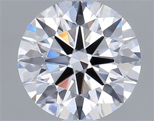 Picture of Lab Grown Diamond 1.07 Carats, Round with Ideal Cut, E Color, VVS1 Clarity and Certified by IGI