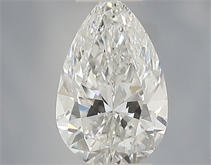 Foto Diamante Natural 0.37 quilates, De pera , Color F, claridad VS1 y certificado IGI de