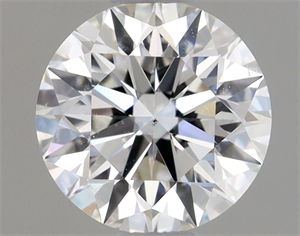 Foto Diamante Natural 0.80 quilates, Redondo , Color E, claridad SI1 y certificado GIA de