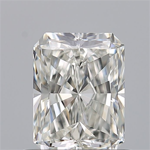 Picture of Natural Diamond 0.70 Carats, Radiant with  Cut, G Color, IF Clarity and Certified by GIA