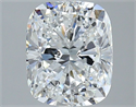Natural Diamond 3.02 Carats, Cushion with  Cut, E Color, SI1 Clarity and Certified by GIA