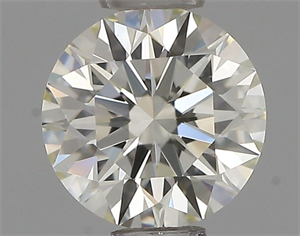 Picture of Natural Diamond 0.50 Carats, Round with Excellent Cut, J Color, VVS2 Clarity and Certified by IGI