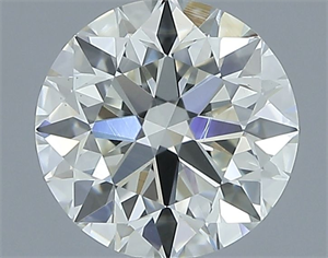 Picture of Natural Diamond 0.93 Carats, Round with Excellent Cut, H Color, VS1 Clarity and Certified by IGI