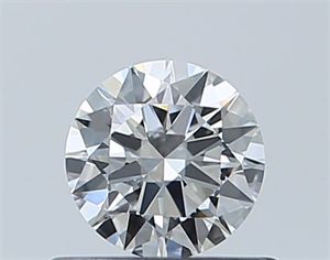 Picture of Natural Diamond 0.40 Carats, Round with Excellent Cut, F Color, VVS1 Clarity and Certified by GIA