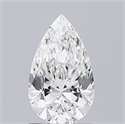Diamante Natural 1.00 quilates, De pera , Color G, claridad VS1 y certificado GIA