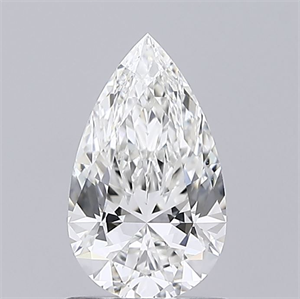 Foto Diamante Natural 1.00 quilates, De pera , Color G, claridad VS1 y certificado GIA de