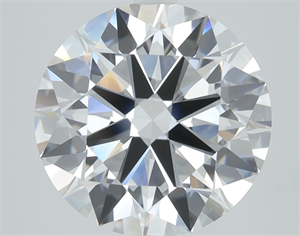 Picture of Lab Grown Diamond 6.00 Carats, Round with Excellent Cut, D Color, VS1 Clarity and Certified by IGI