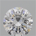 Natural Diamond 0.82 Carats, Round with Excellent Cut, D Color, VS2 Clarity and Certified by GIA