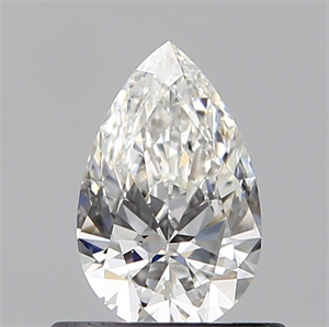 Picture of Natural Diamond 0.50 Carats, Pear with  Cut, F Color, VS2 Clarity and Certified by GIA