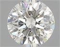 Natural Diamond 0.80 Carats, Round with Excellent Cut, J Color, SI1 Clarity and Certified by GIA