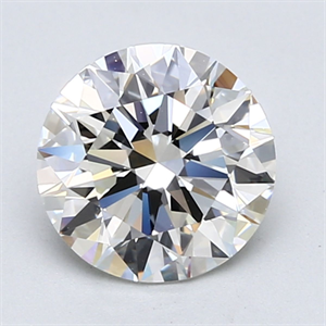 Foto Diamante Natural 1.90 quilates, Redondo , Color J, claridad IF y certificado GIA de