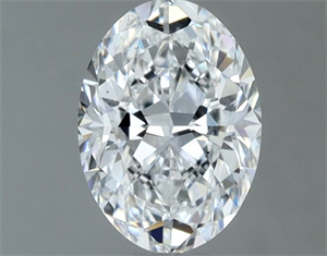 Foto Diamante Natural 1.00 quilates, Ovalado , Color E, claridad VS2 y certificado GIA de