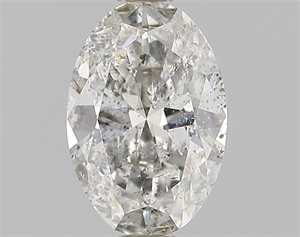 Foto Diamante Natural 0.41 quilates, Ovalado , Color G, claridad I1 y certificado GIA de