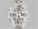 Diamante Natural 0.41 quilates, Ovalado , Color G, claridad I1 y certificado GIA